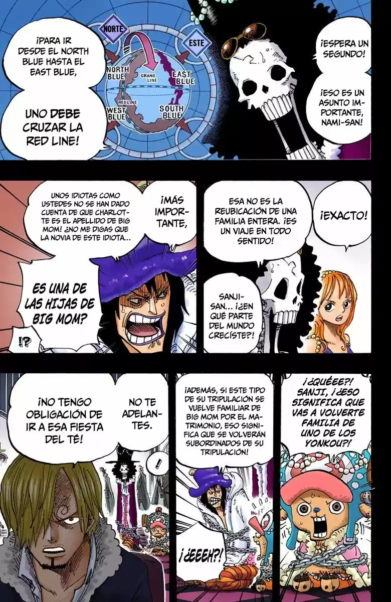One Piece (full Color) capítulo 813, página 5