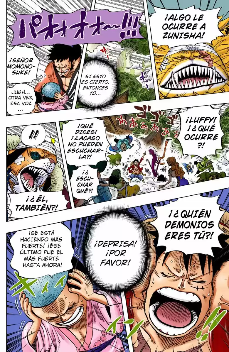 One Piece (full Color) capítulo 821, página 3