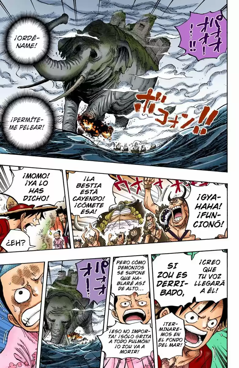 One Piece (full Color) capítulo 821, página 10