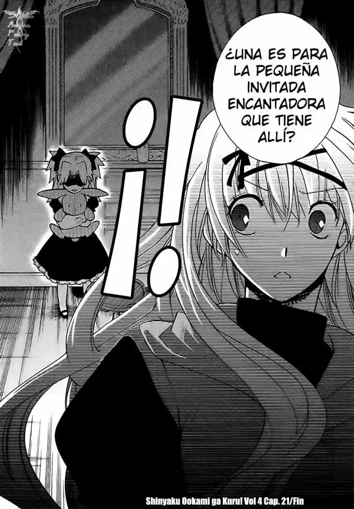 Ookami Ga Kuru! capítulo 21, página 22
