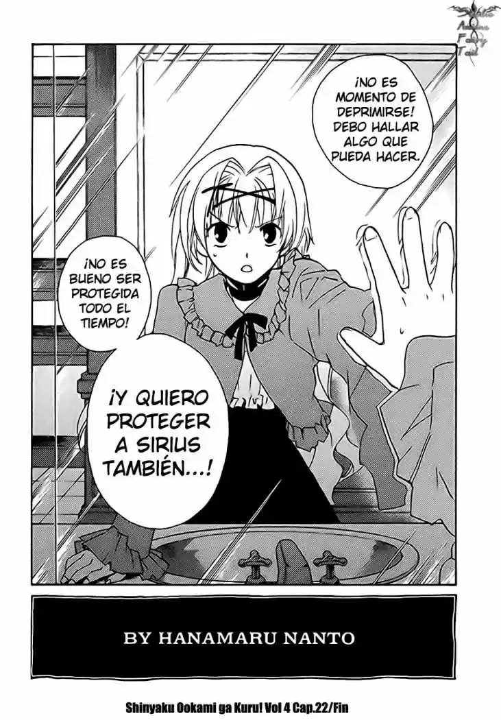 Ookami Ga Kuru! capítulo 22, página 24