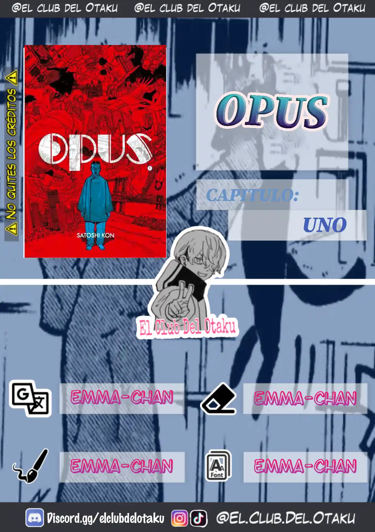 Opus capítulo 1, página 1