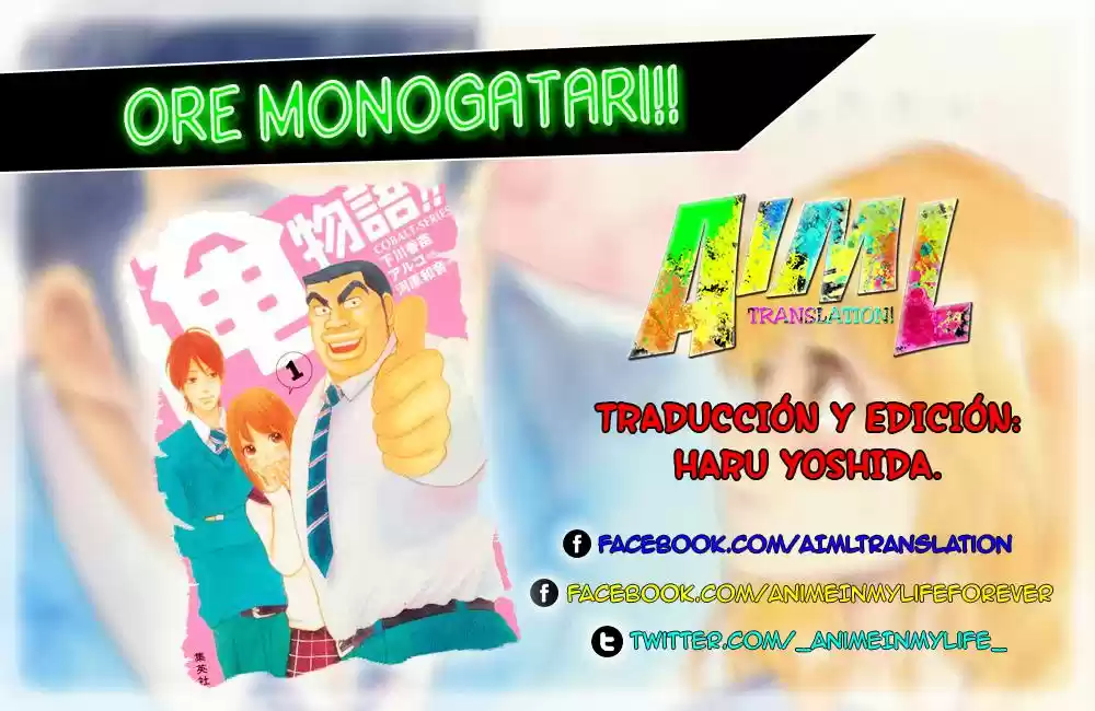 Ore Monogatari!! capítulo 2.1, página 37