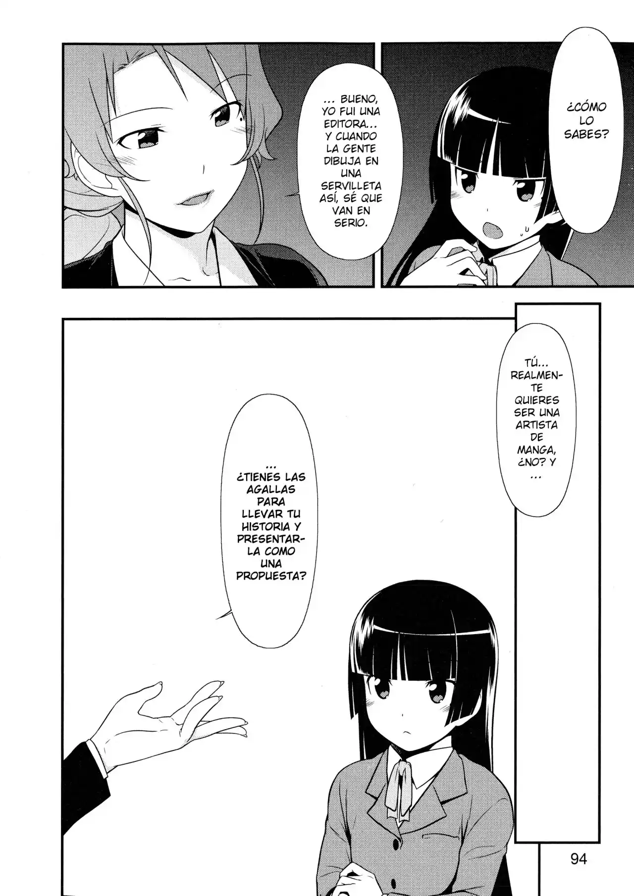 Oreimo Kuroneko capítulo 4, página 15
