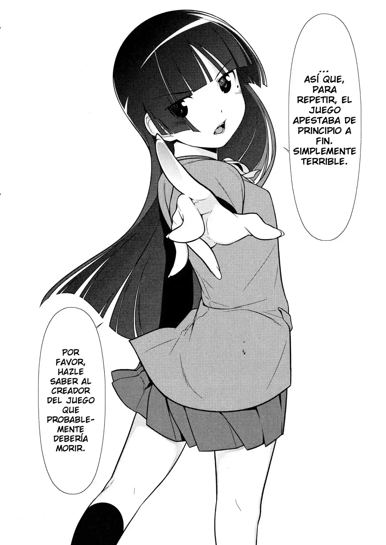 Oreimo Kuroneko capítulo 7, página 19