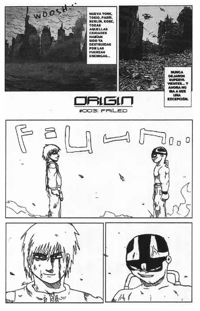 ORIGIN El Origen capítulo 3, página 3