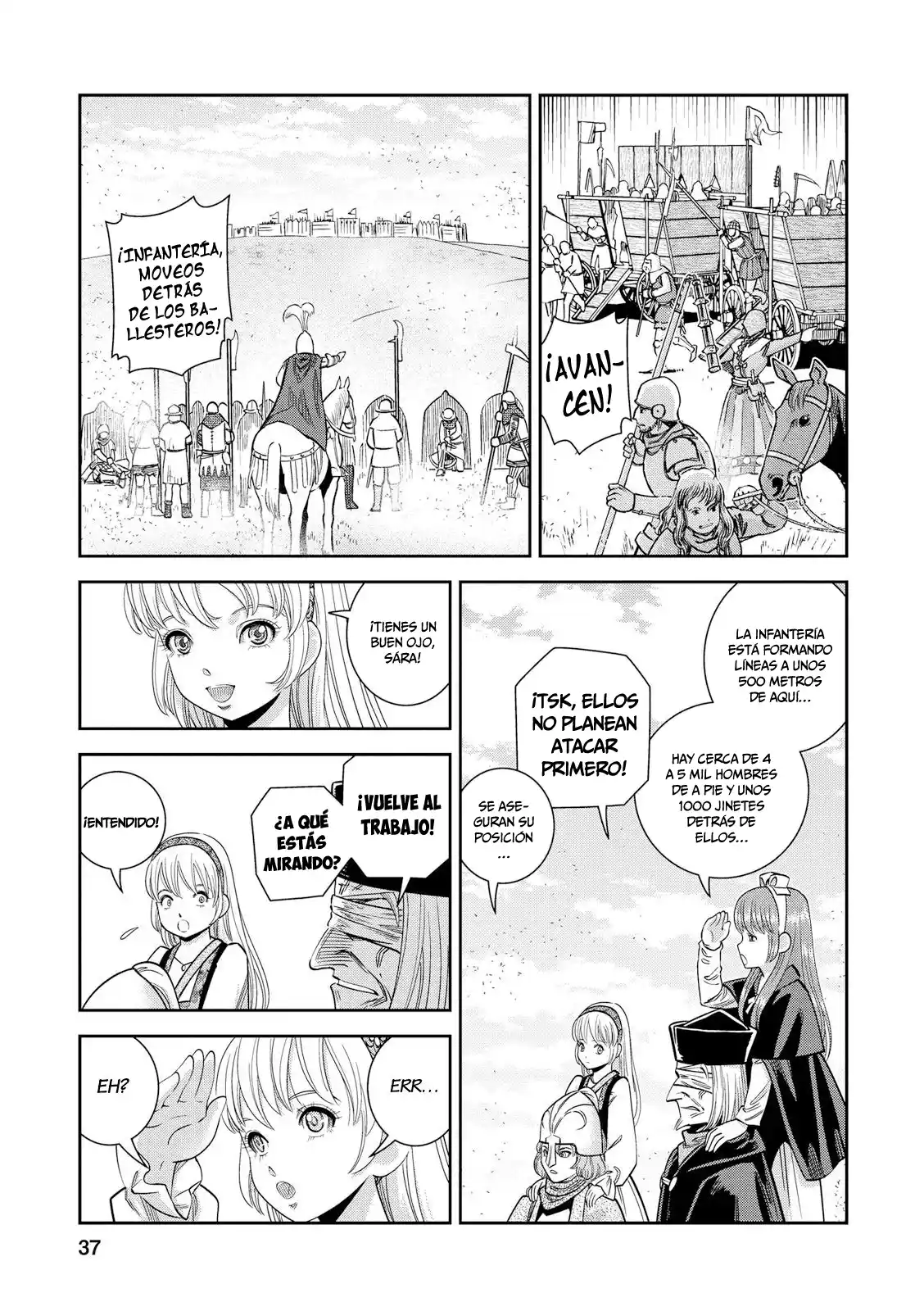 Otome Sensou: Dívčí Válka capítulo 21, página 33