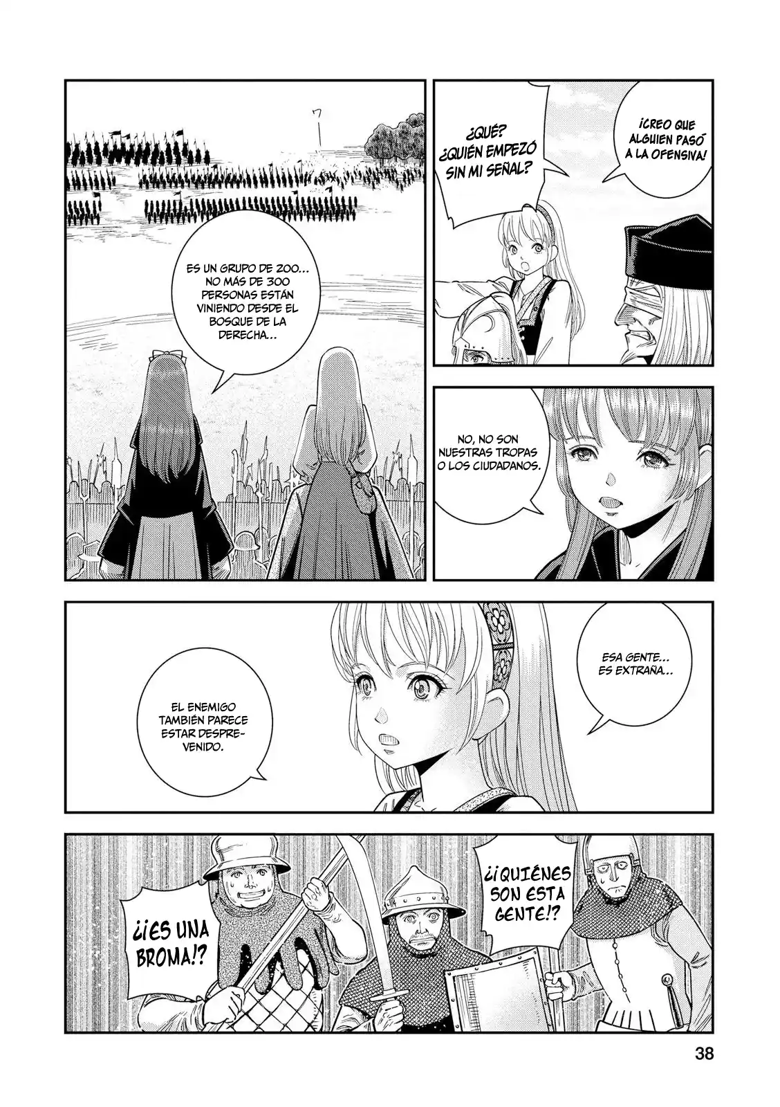 Otome Sensou: Dívčí Válka capítulo 21, página 34
