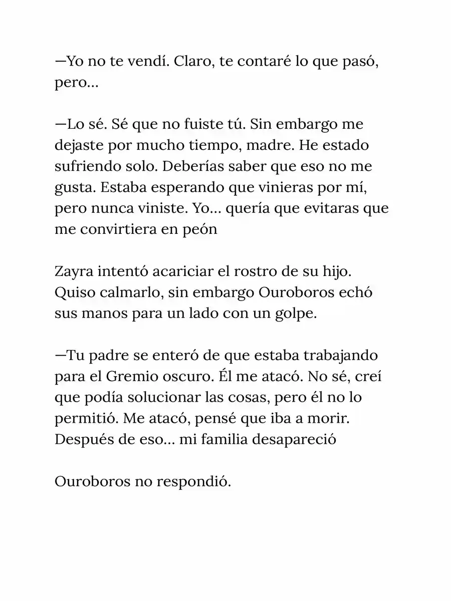 Ouroboros (Novela) capítulo 21, página 3
