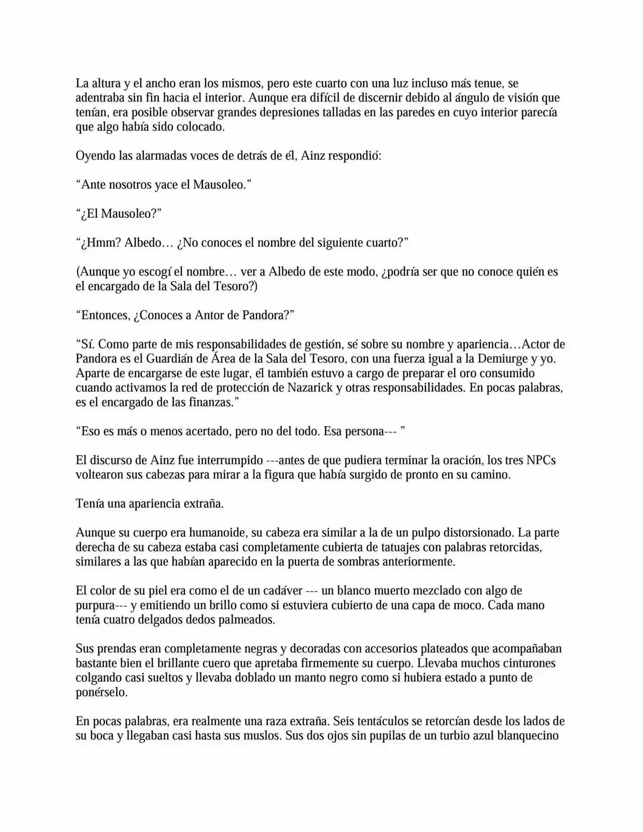 Overlord (Novela) capítulo 49, página 9