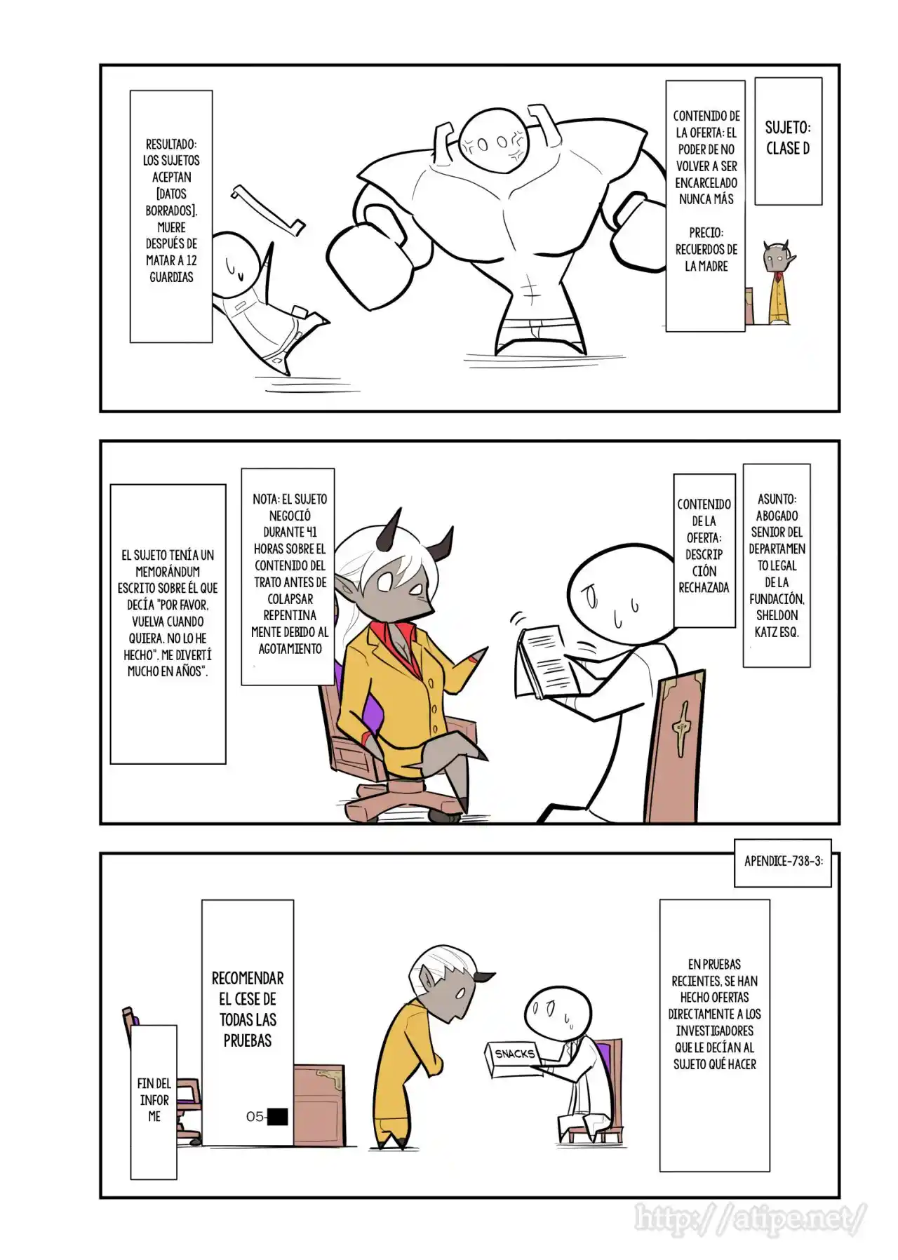 Oversimplified SCP capítulo 103, página 5