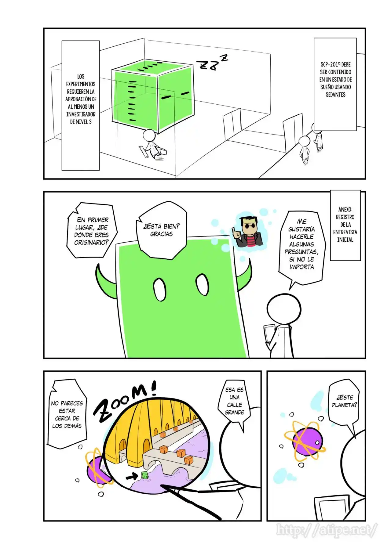 Oversimplified SCP capítulo 105, página 4