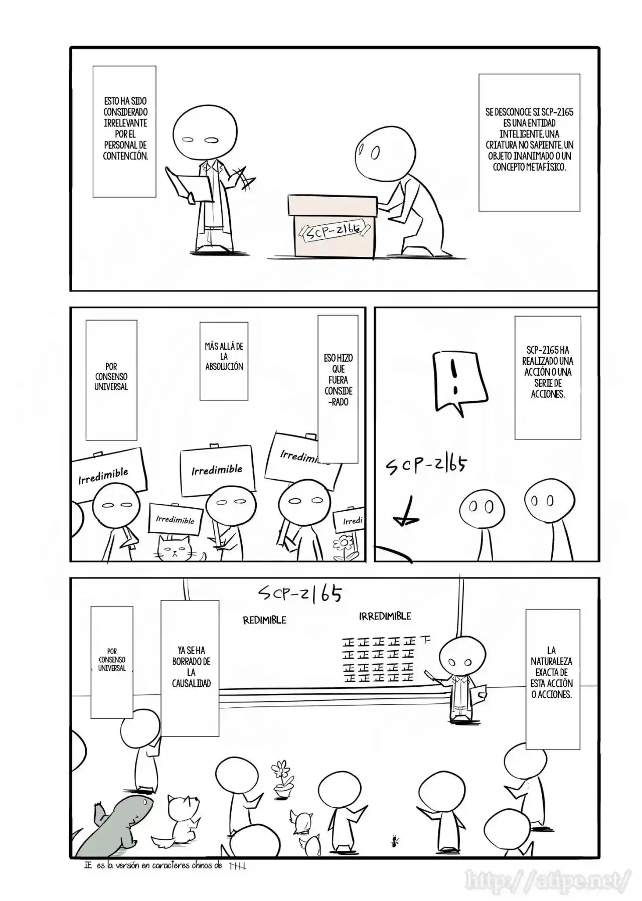 Oversimplified SCP capítulo 15, página 3