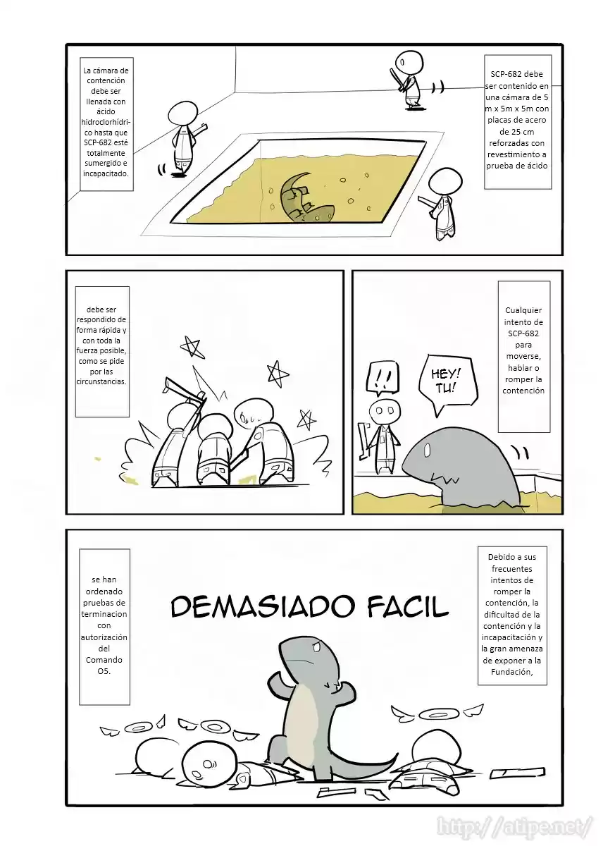 Oversimplified SCP capítulo 4, página 3