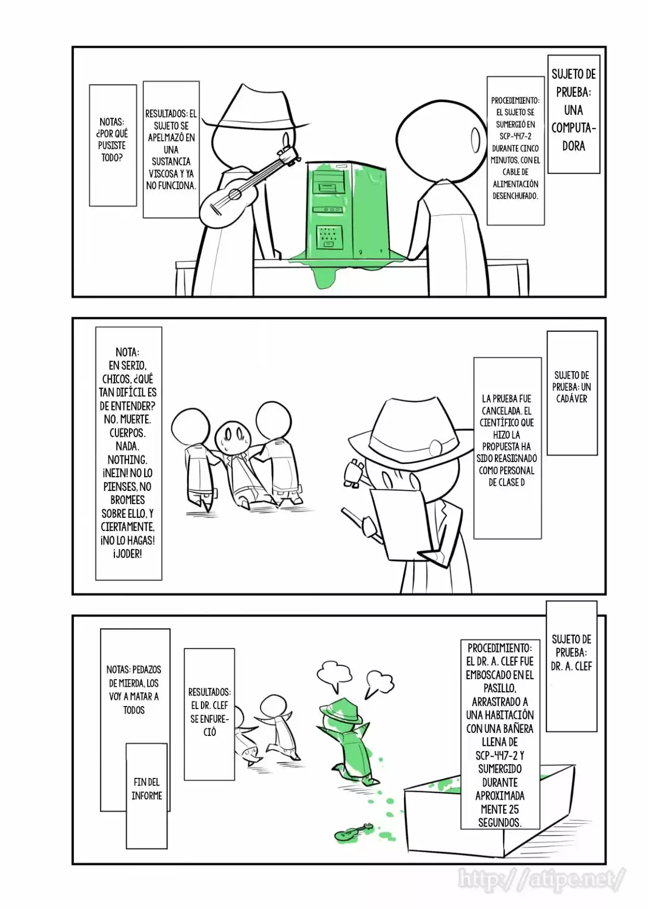Oversimplified SCP capítulo 67, página 4