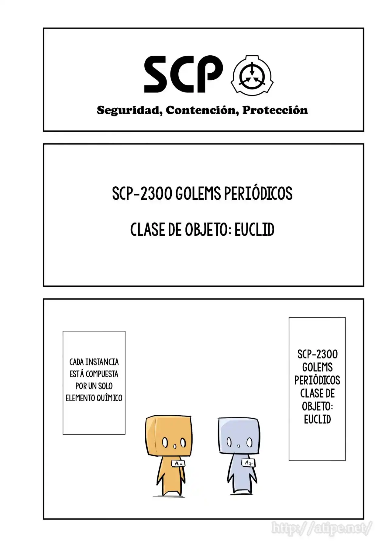 Oversimplified SCP capítulo 73, página 1