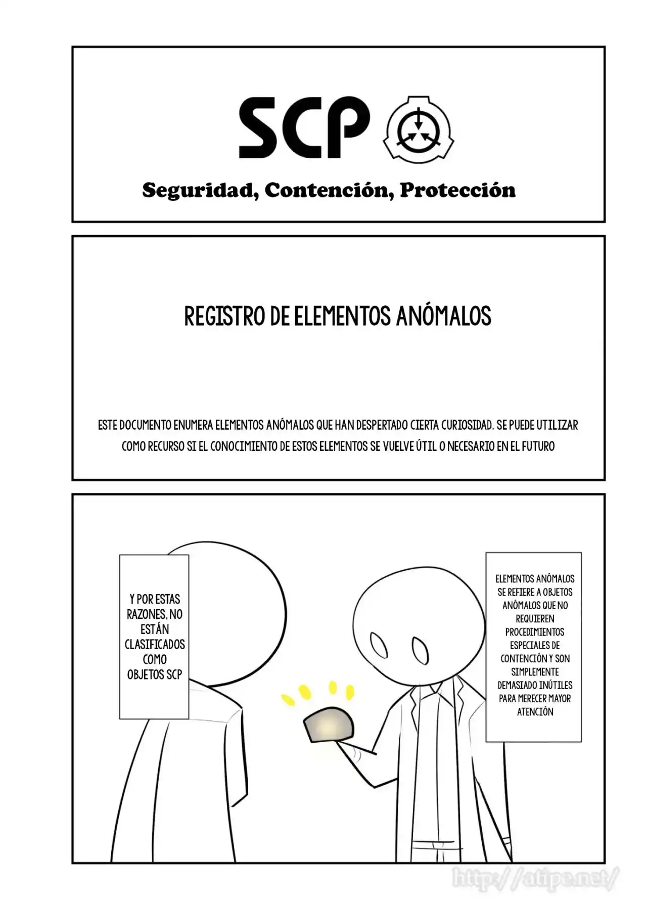 Oversimplified SCP capítulo 77, página 1