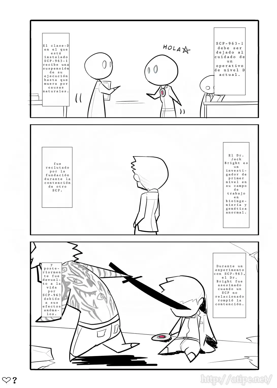 Oversimplified SCP capítulo 8, página 3