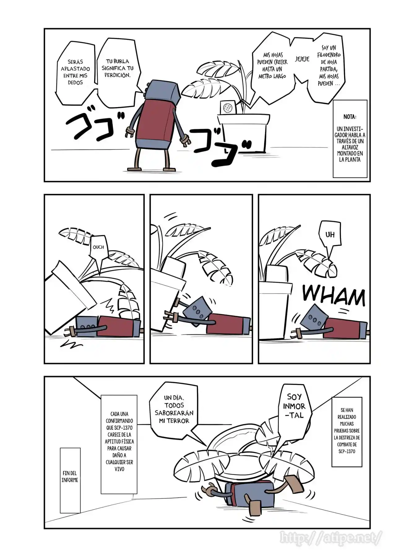 Oversimplified SCP capítulo 82, página 5