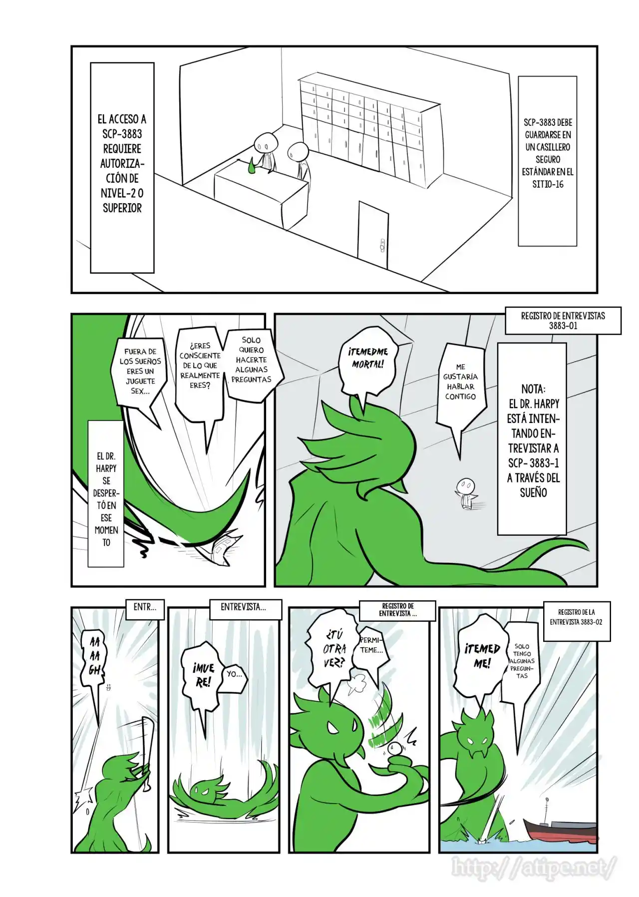 Oversimplified SCP capítulo 83, página 3