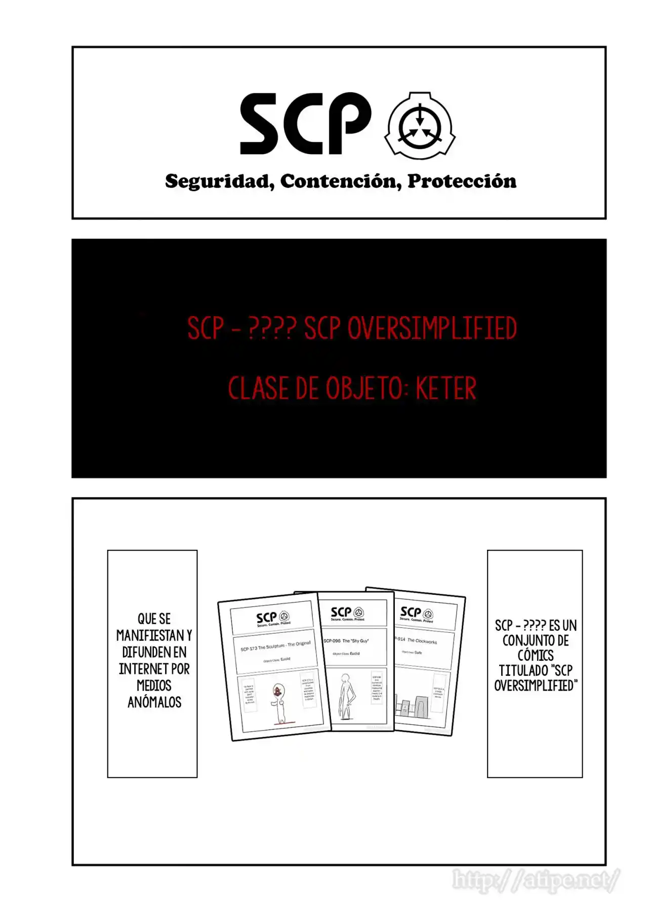 Oversimplified SCP capítulo 84, página 1