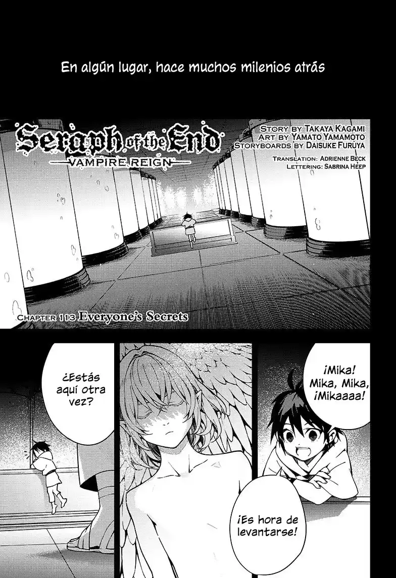 Owari No Seraph capítulo 113, página 2