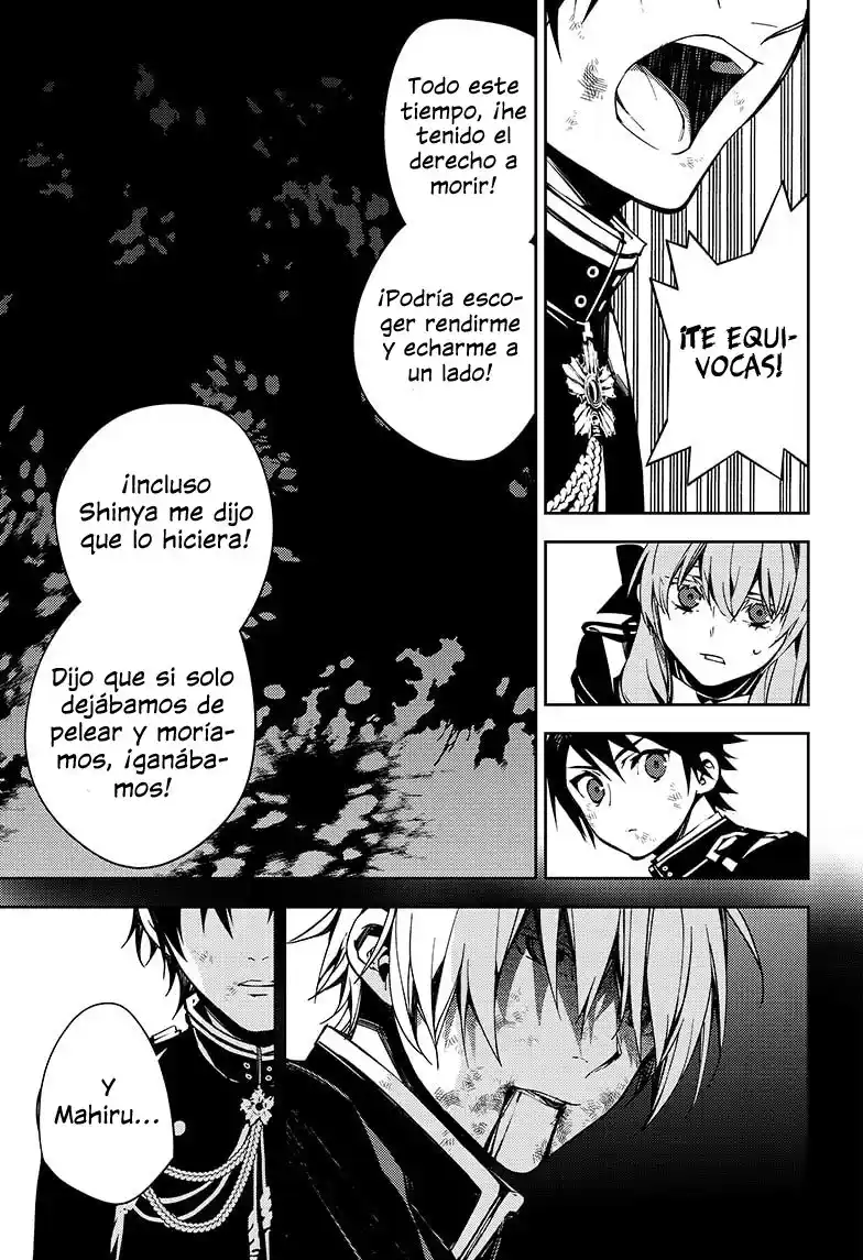 Owari No Seraph capítulo 113, página 27