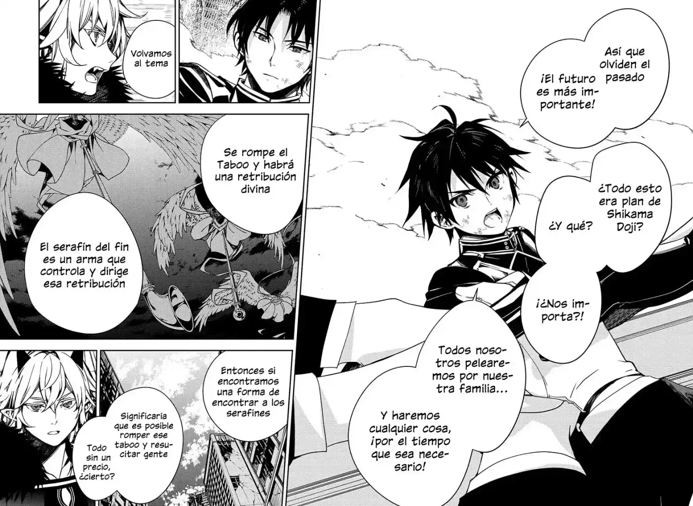 Owari No Seraph capítulo 113, página 38