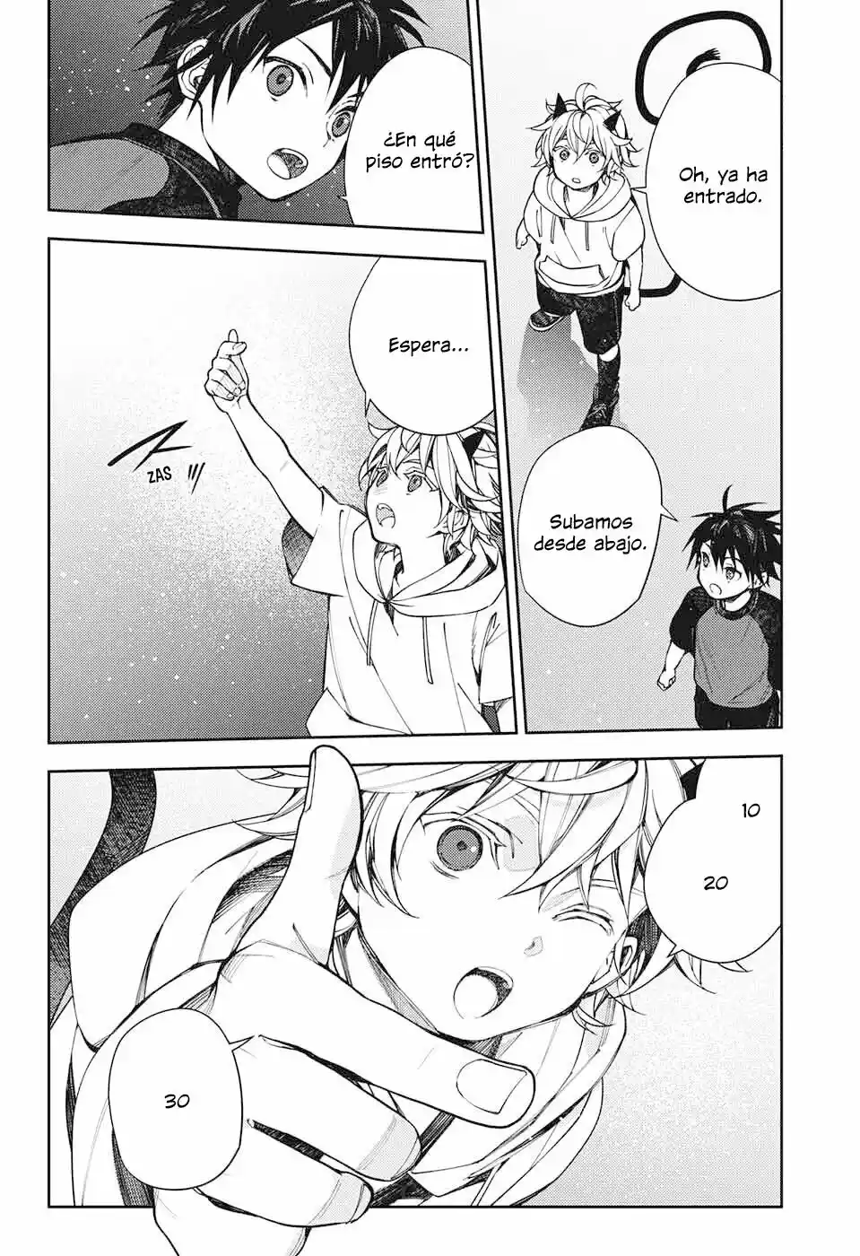 Owari No Seraph capítulo 124, página 34