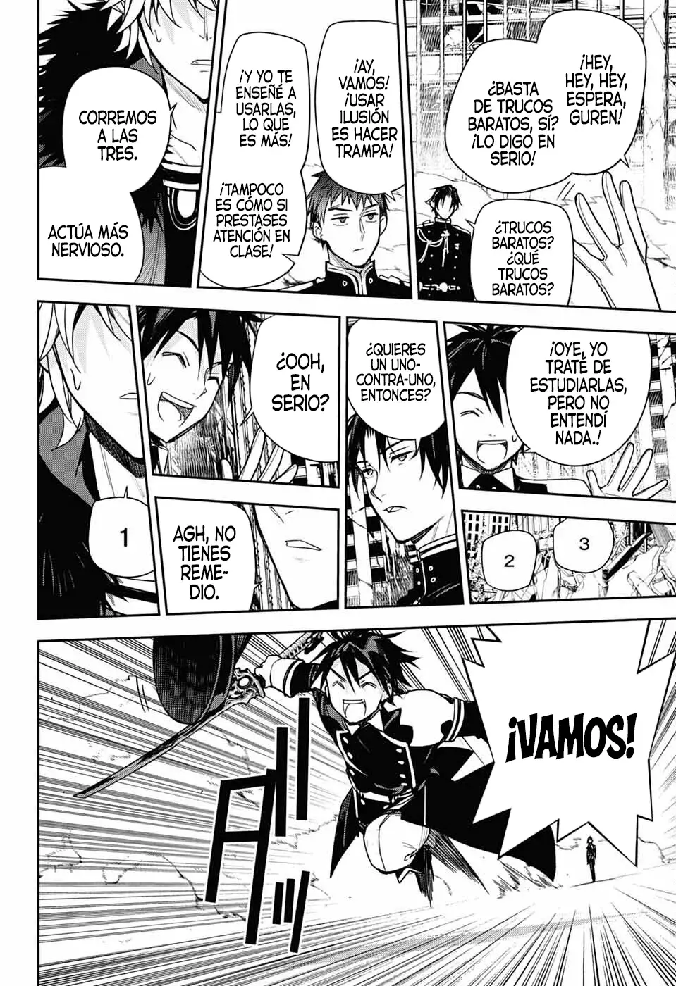Owari No Seraph capítulo 149, página 25
