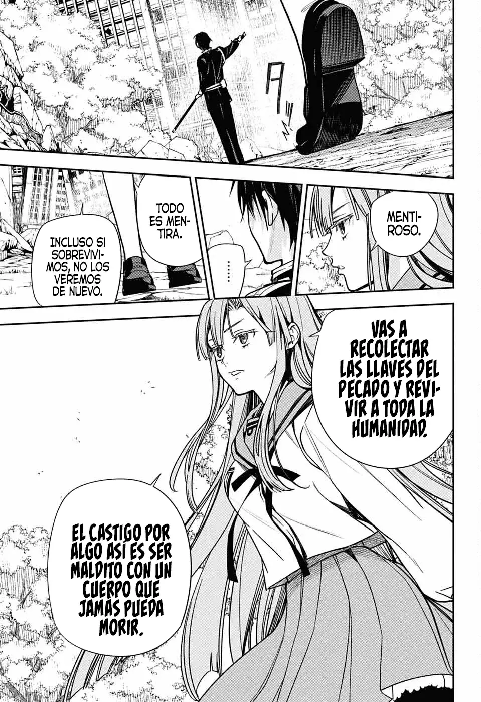 Owari No Seraph capítulo 149, página 30