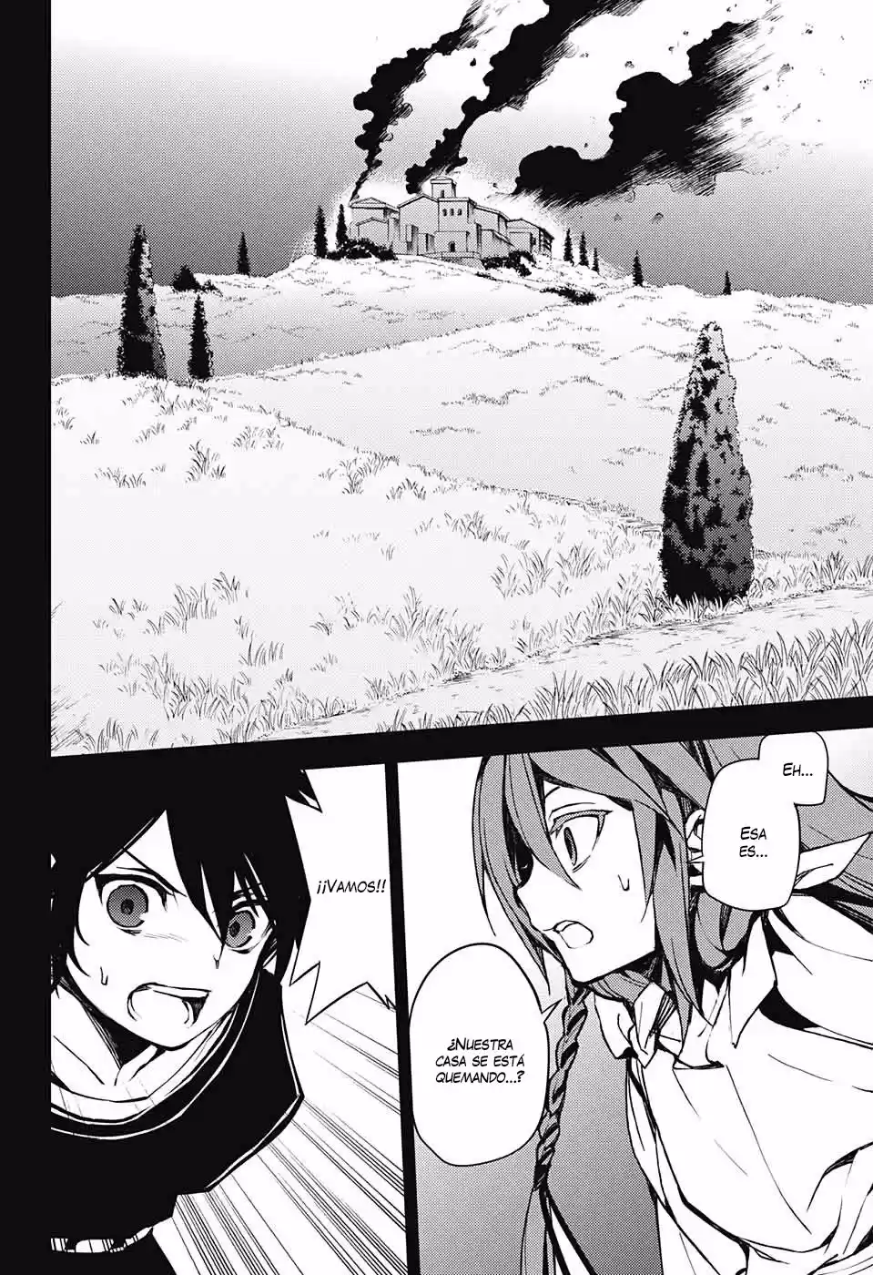 Owari No Seraph capítulo 69, página 34
