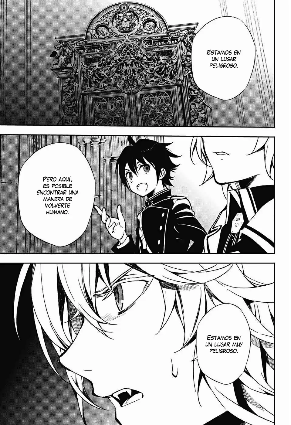 Owari No Seraph capítulo 70, página 34