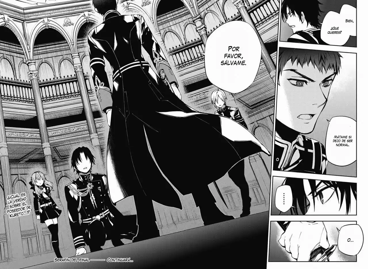 Owari No Seraph capítulo 71, página 34