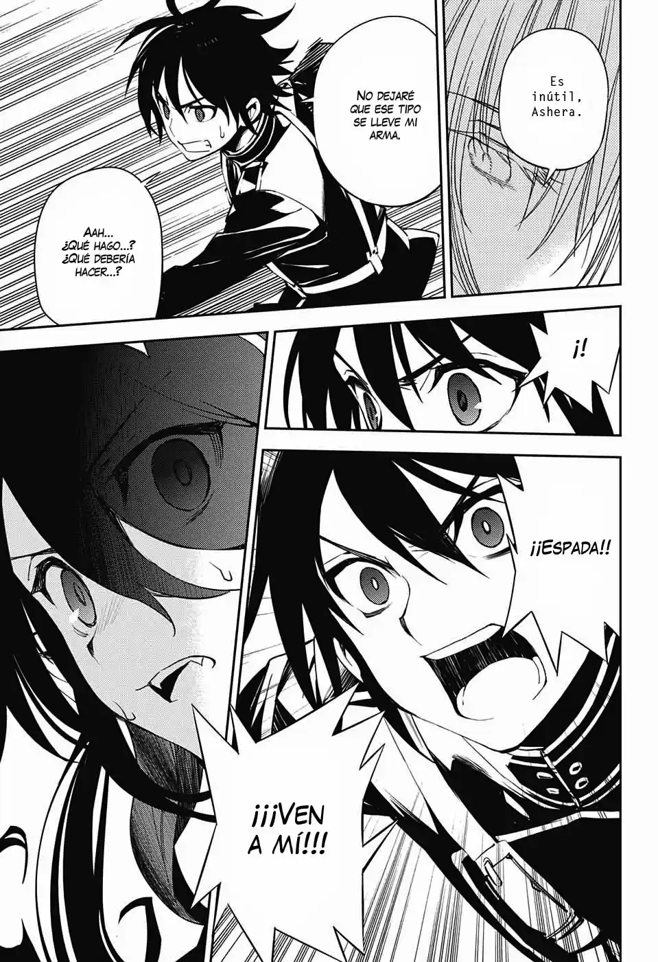 Owari No Seraph capítulo 73, página 32