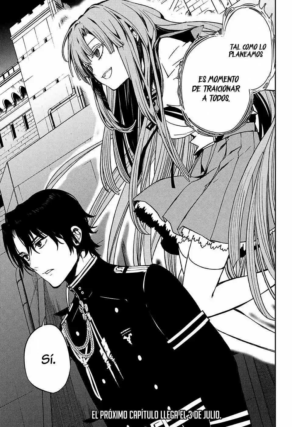 Owari No Seraph capítulo 79, página 34