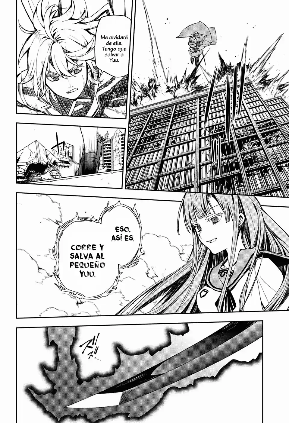 Owari No Seraph capítulo 85, página 32