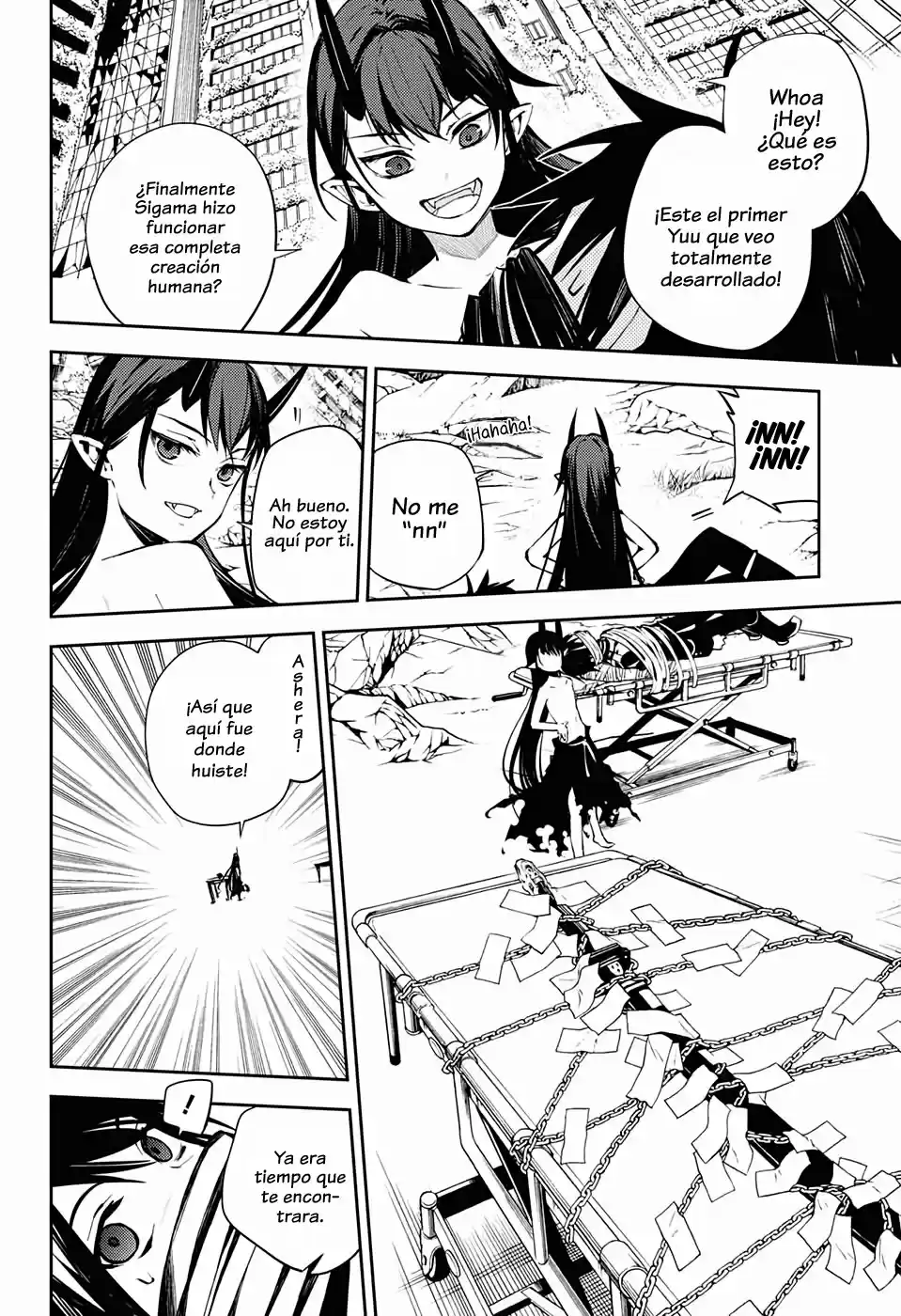 Owari No Seraph capítulo 85, página 34