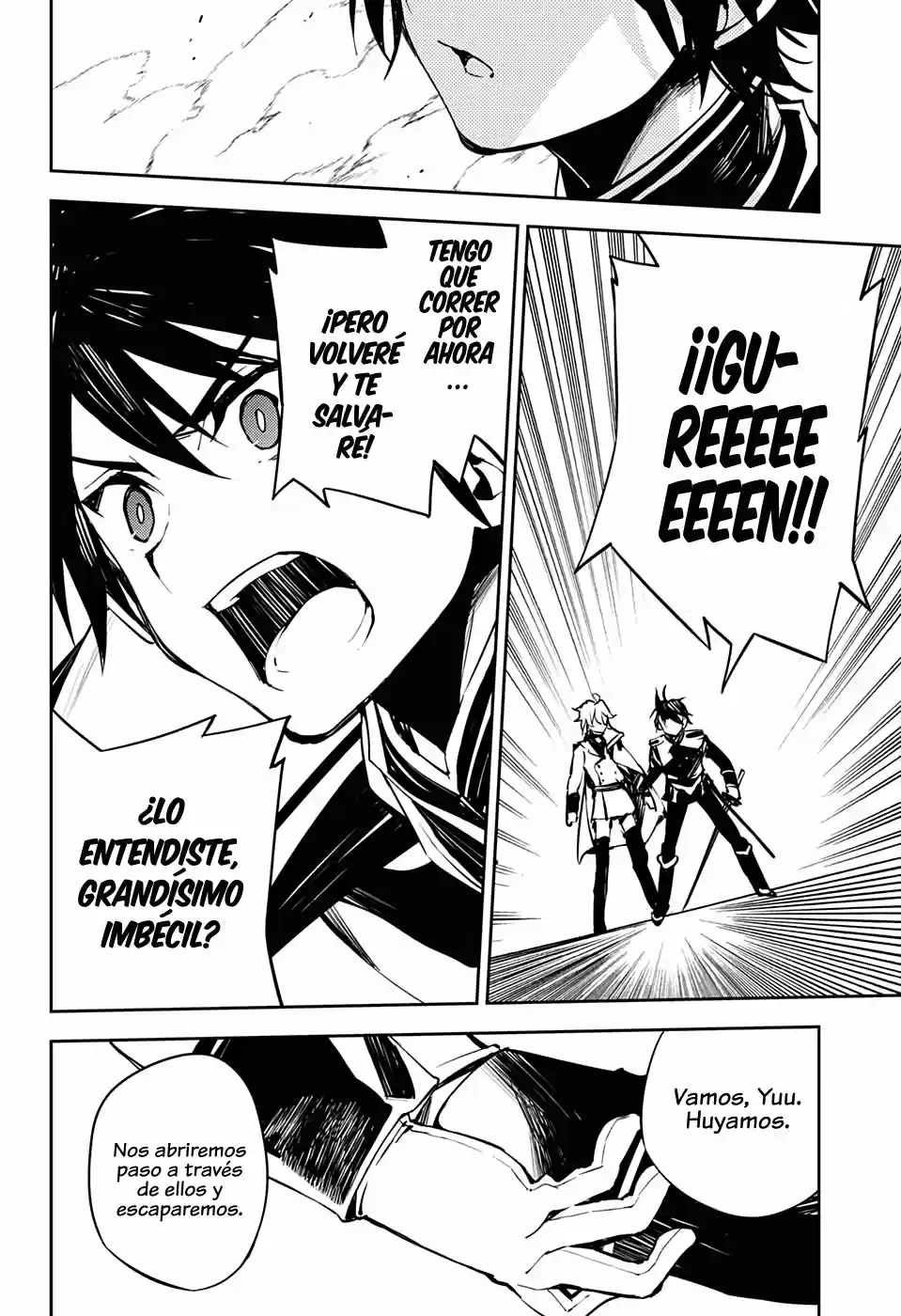 Owari No Seraph capítulo 86, página 32