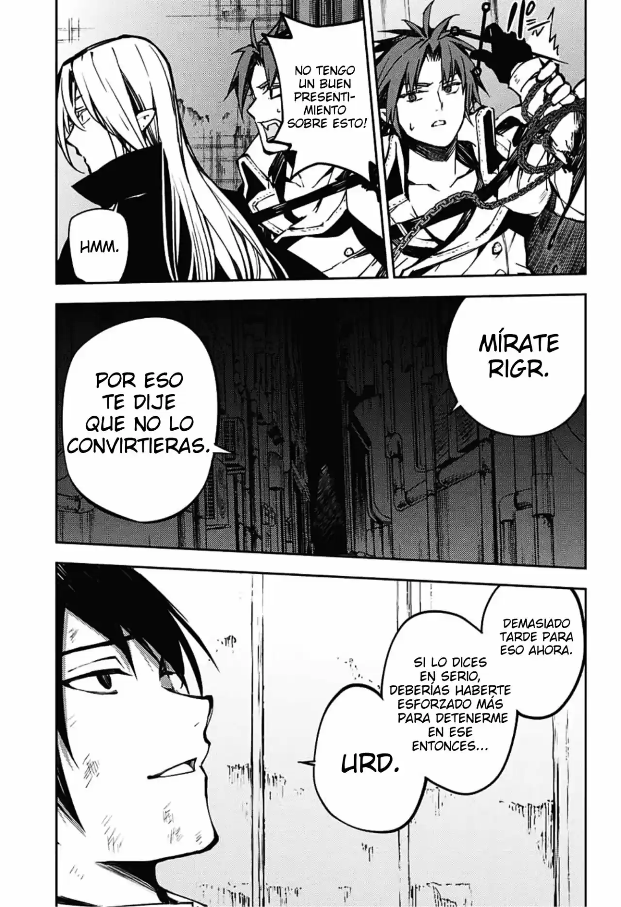 Owari No Seraph capítulo 91, página 32