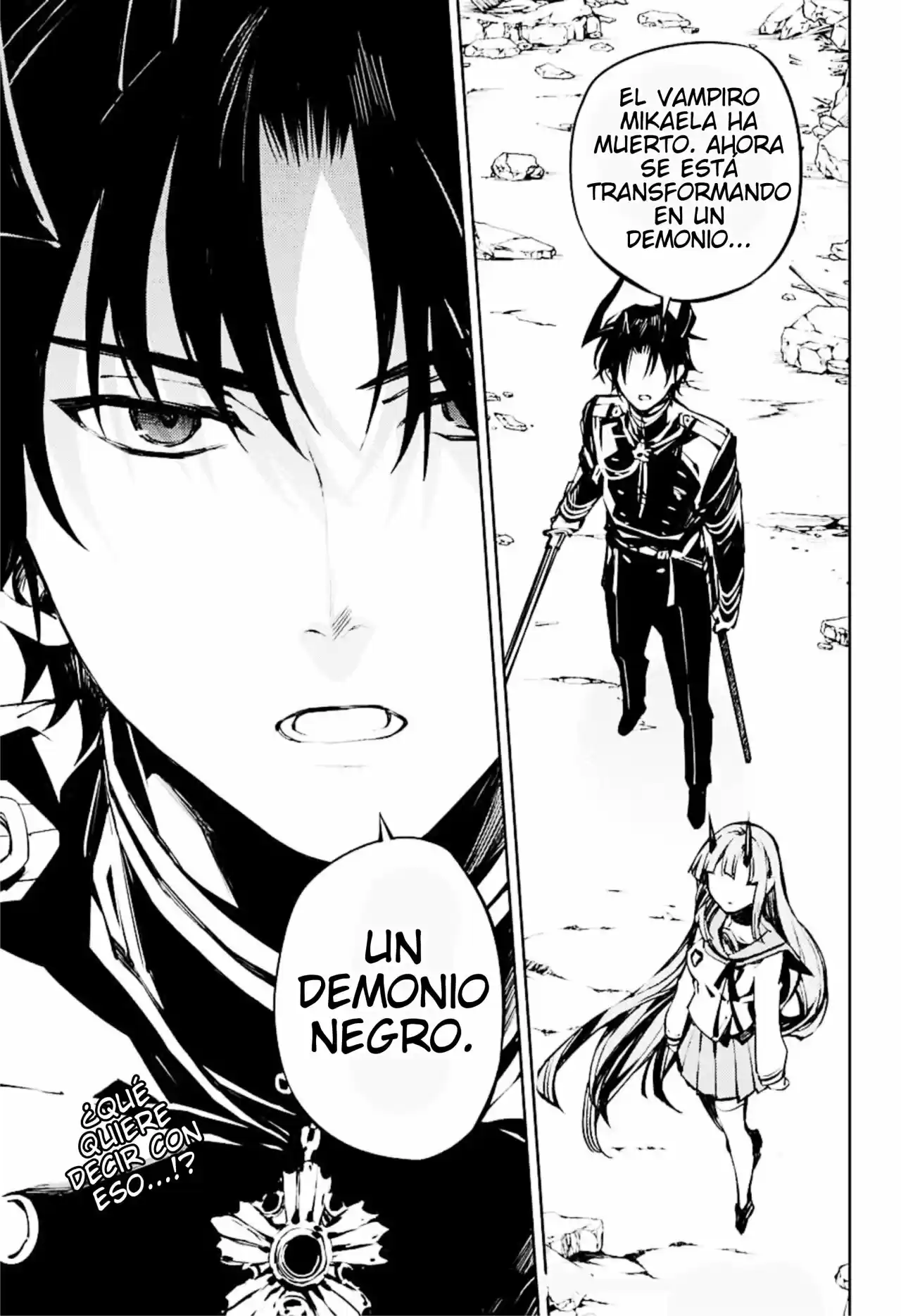 Owari No Seraph capítulo 92, página 34