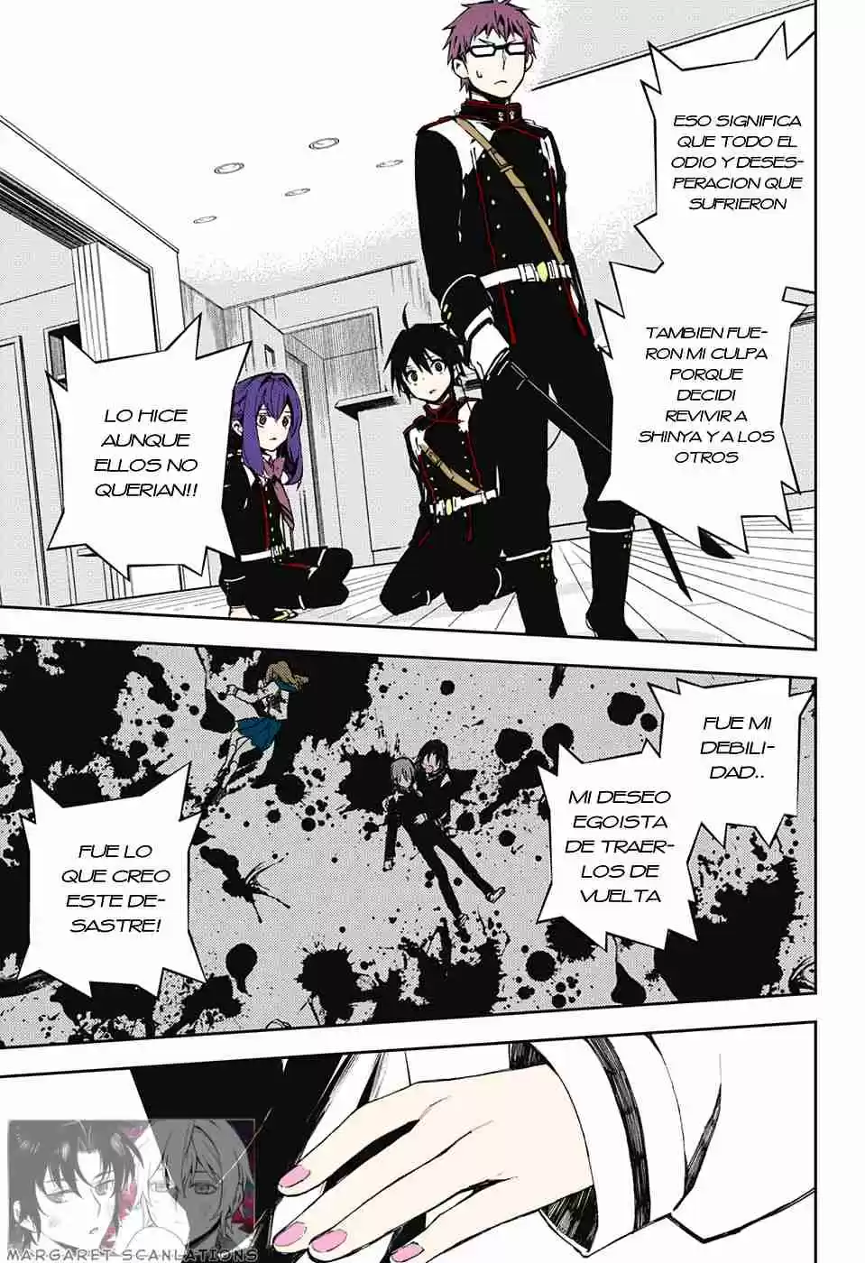 Owari No Seraph capítulo 99, página 34