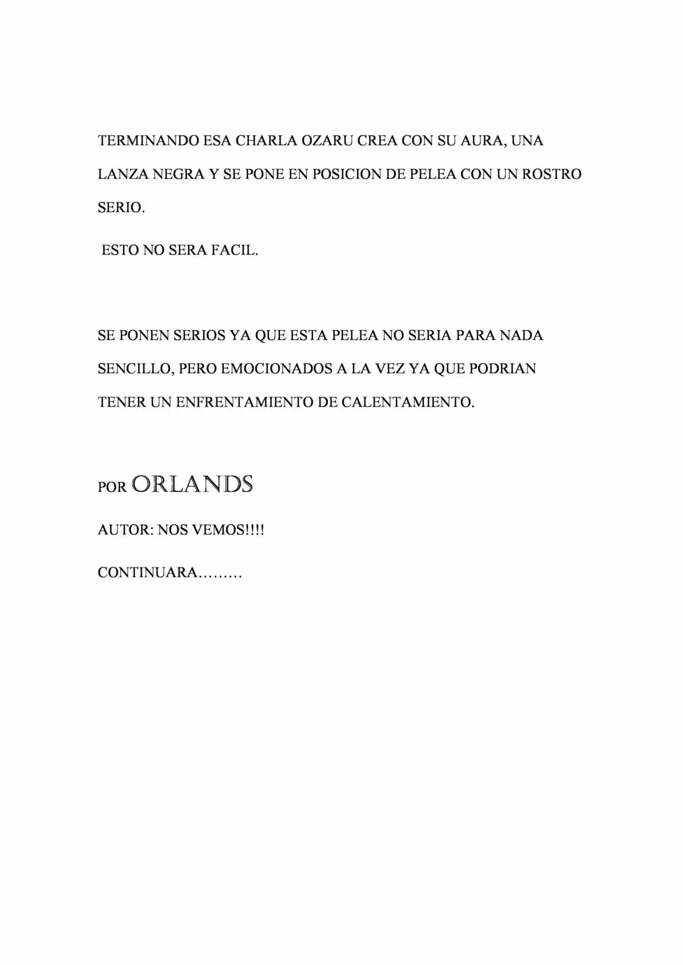 OZARU (Novela) capítulo 8, página 6