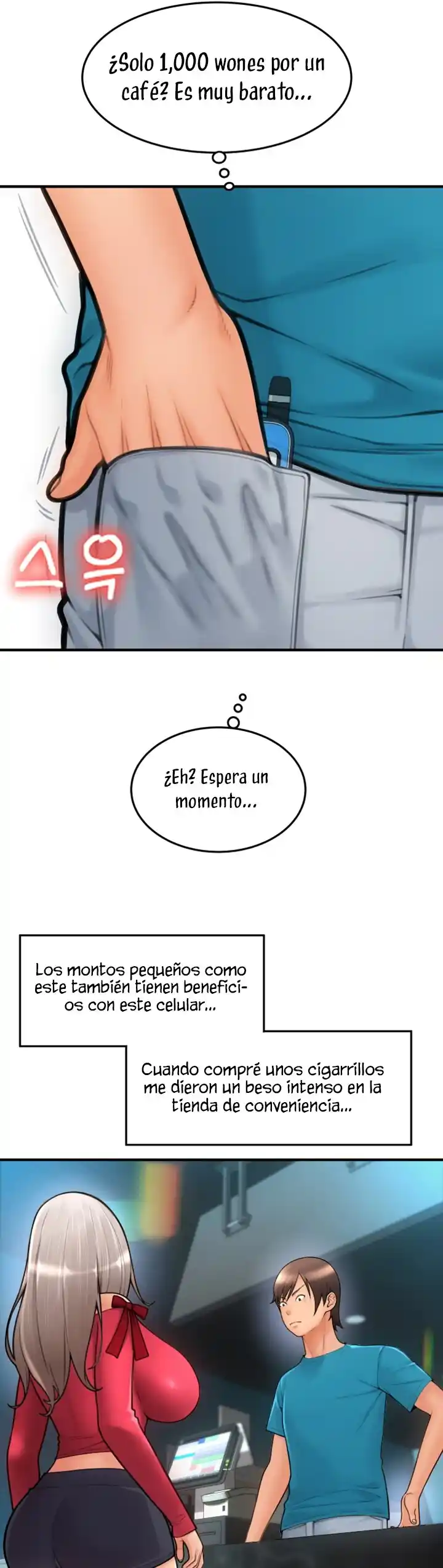 Pago Con Esperma capítulo 8, página 17