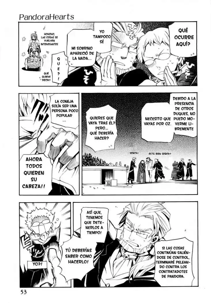 Pandora Hearts capítulo 21, página 19