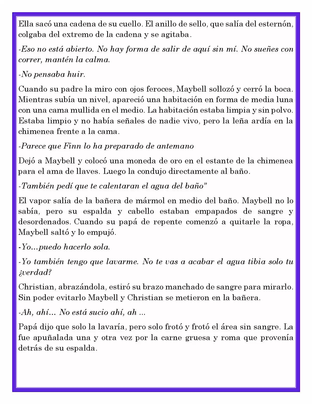 PAPÁ, ERES MÍO (Novela) capítulo 3.21, página 5