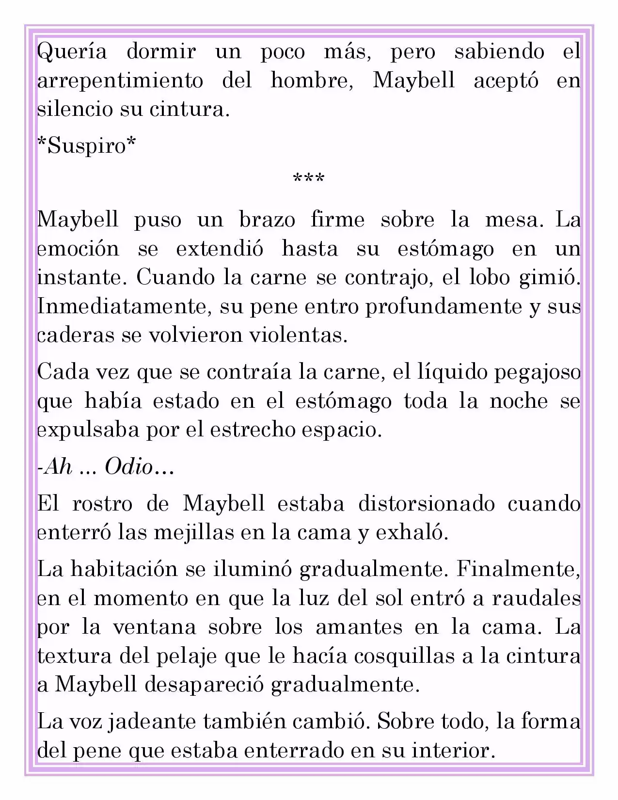 PAPÁ, ERES MÍO (Novela) capítulo 8, página 5