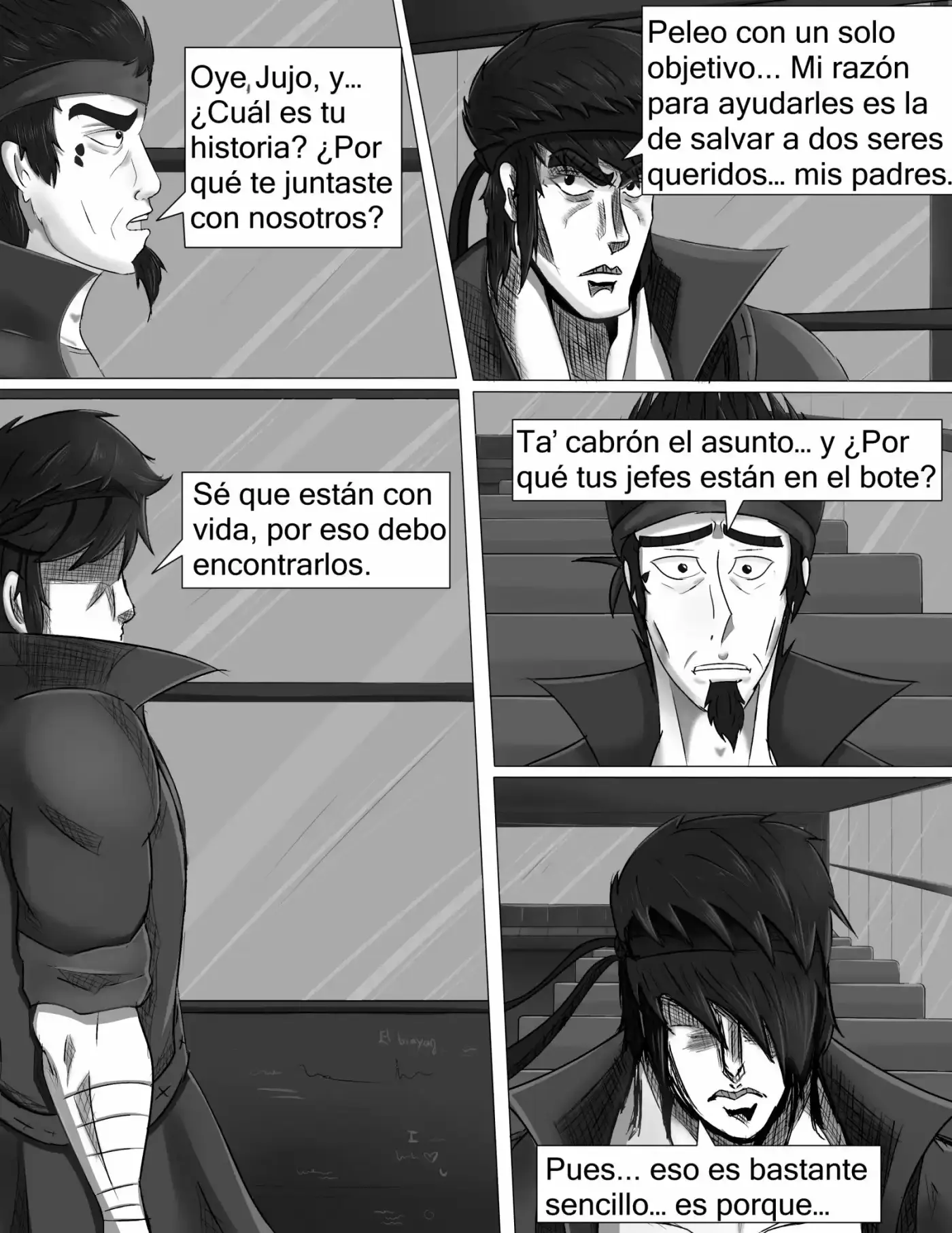 Pariente-Kun capítulo 6.1, página 8