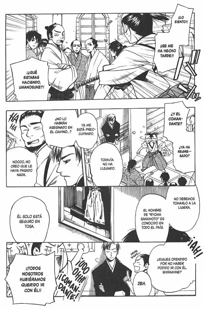 Peace Maker Kurogane capítulo 21, página 8