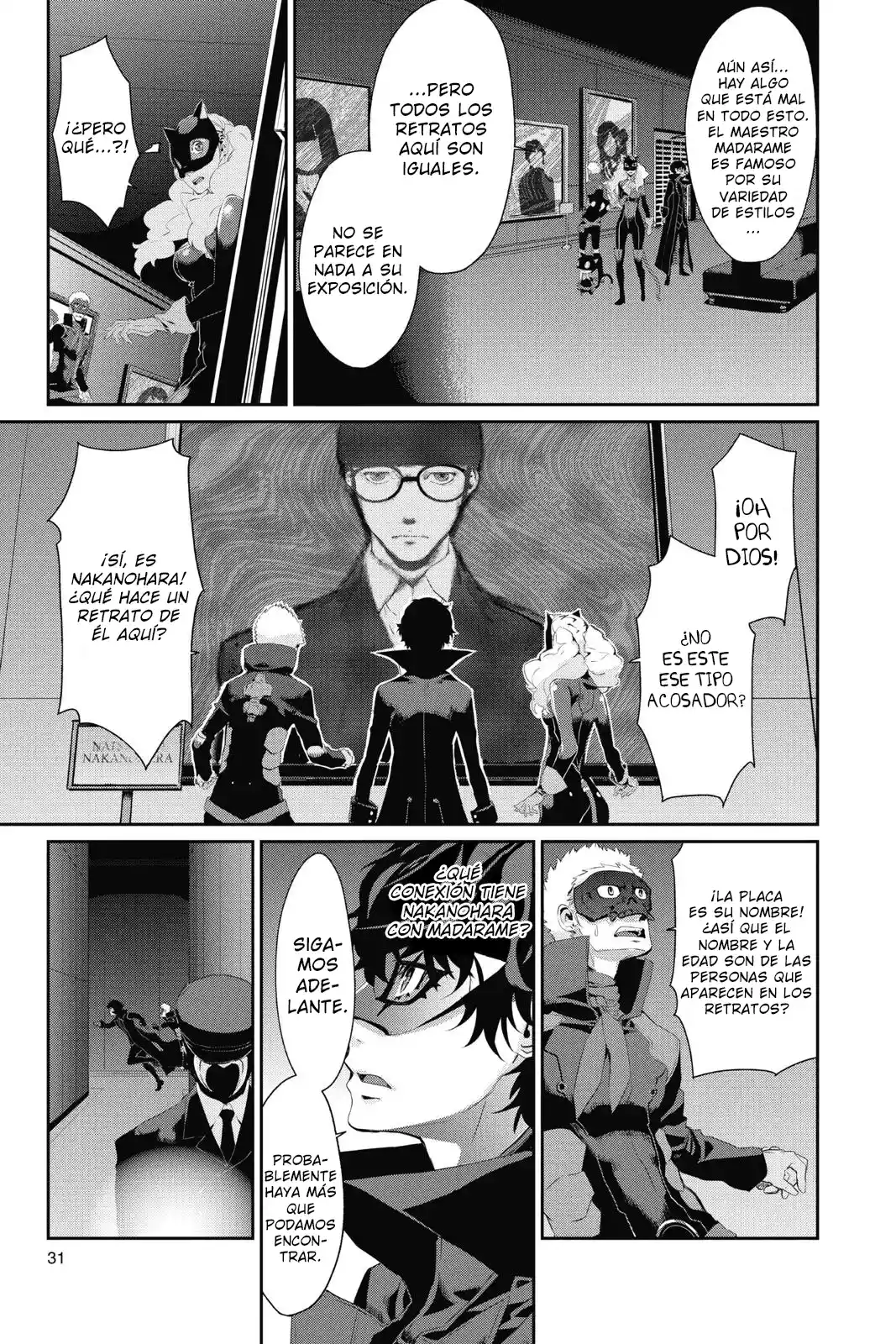 Persona 5 capítulo 12, página 33